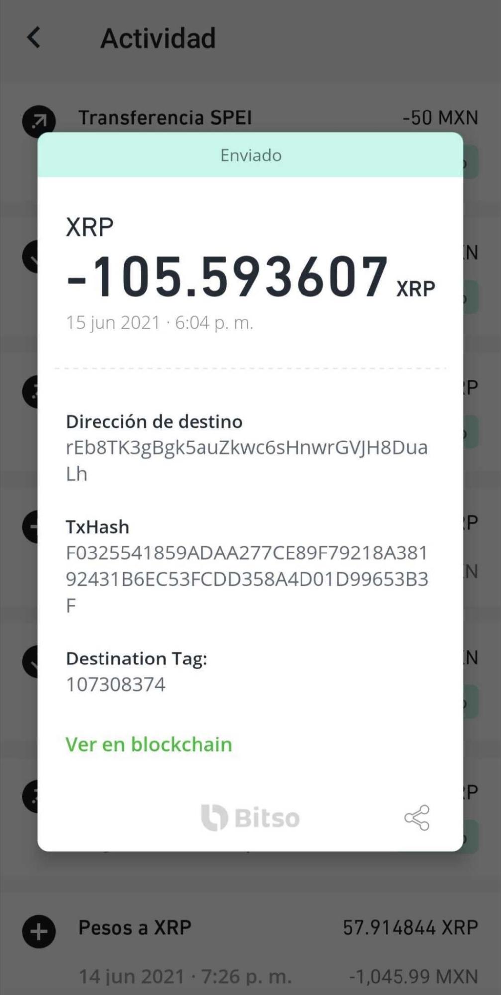 Enviá criptomonedas a otra billetera desde la app – Centro de Ayuda