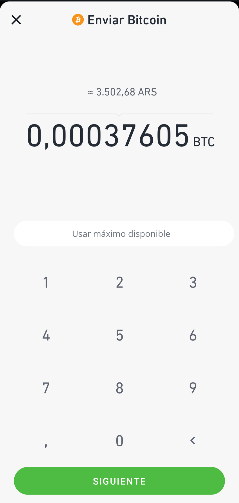 Enviá criptomonedas a otra billetera desde la app – Centro de Ayuda
